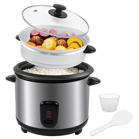 Ozavo OZAVO cuiseur à riz 1.8L/2.2L avec Dampfgarer & Warmhaltefunktion, Antihaftbeschichtung, 700 W, inkl.