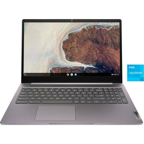 LENOVO IdeaPad 3 Chrome 15IJL6 Chromebook (39,6 cm/15,6 pouces, Intel Celeron N4500, UHD Graphics, 8 GB)