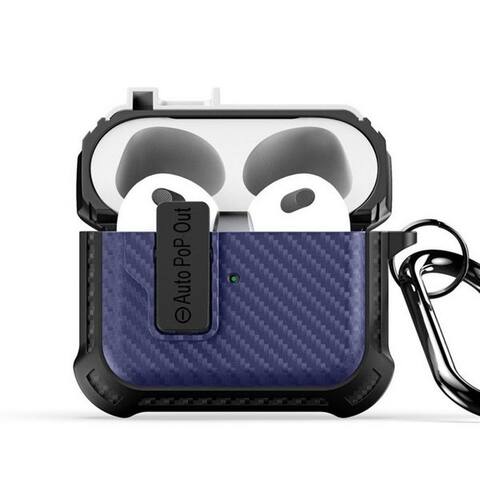 APPLE COFI 1453 Étui de protection pour casque PECI -Serie Casquehülle pour Apple AirPods 3 Saphirblau