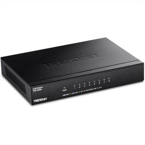 Trendnet Trendnet TEG-S380 8-Port 2.5G switch Netzwerk-switch (Unmanaged)