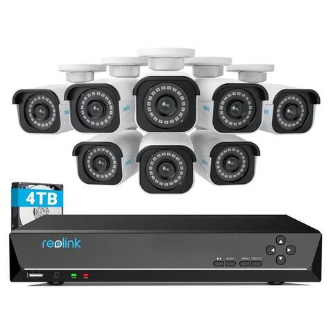 Reolink Reolink caméra de surveillance RLK16-810B8-A 4K PoE (Außenbereich, Videoüberwachungsset, Videoüberwachung