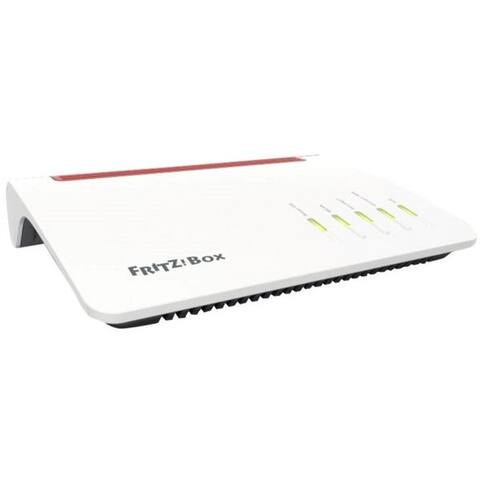 FRITZ ! FRITZ!Box 7590 international - WiFi routeur - weiß/Rouge WiFi-routeur